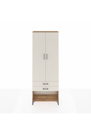 Arges Dolap 4 Raflı 2 Çekmeceli 2 Kapaklı 88x30x243 - S33M281V7A