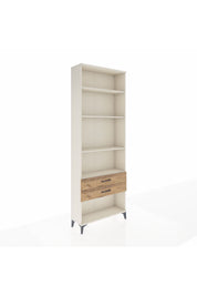 Arges Dolap 4 Raflı 2 Çekmeceli 88x30x243 - S33M282V3A