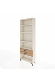Arges Dolap 4 Raflı 2 Çekmeceli 88x30x243 - S33M282V3A