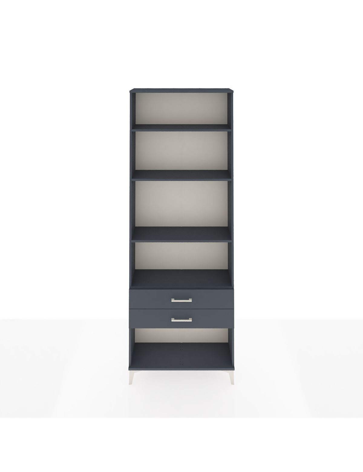Arges Dolap 4 Raflı 2 Çekmeceli 88x30x243 - S33M282V5A