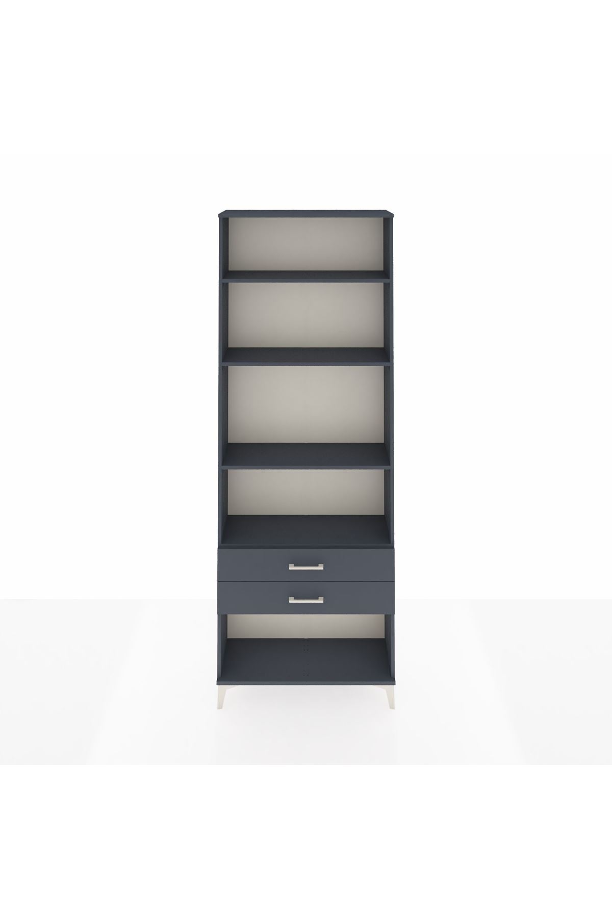 Arges Dolap 4 Raflı 2 Çekmeceli 88x30x243 - S33M282V5A