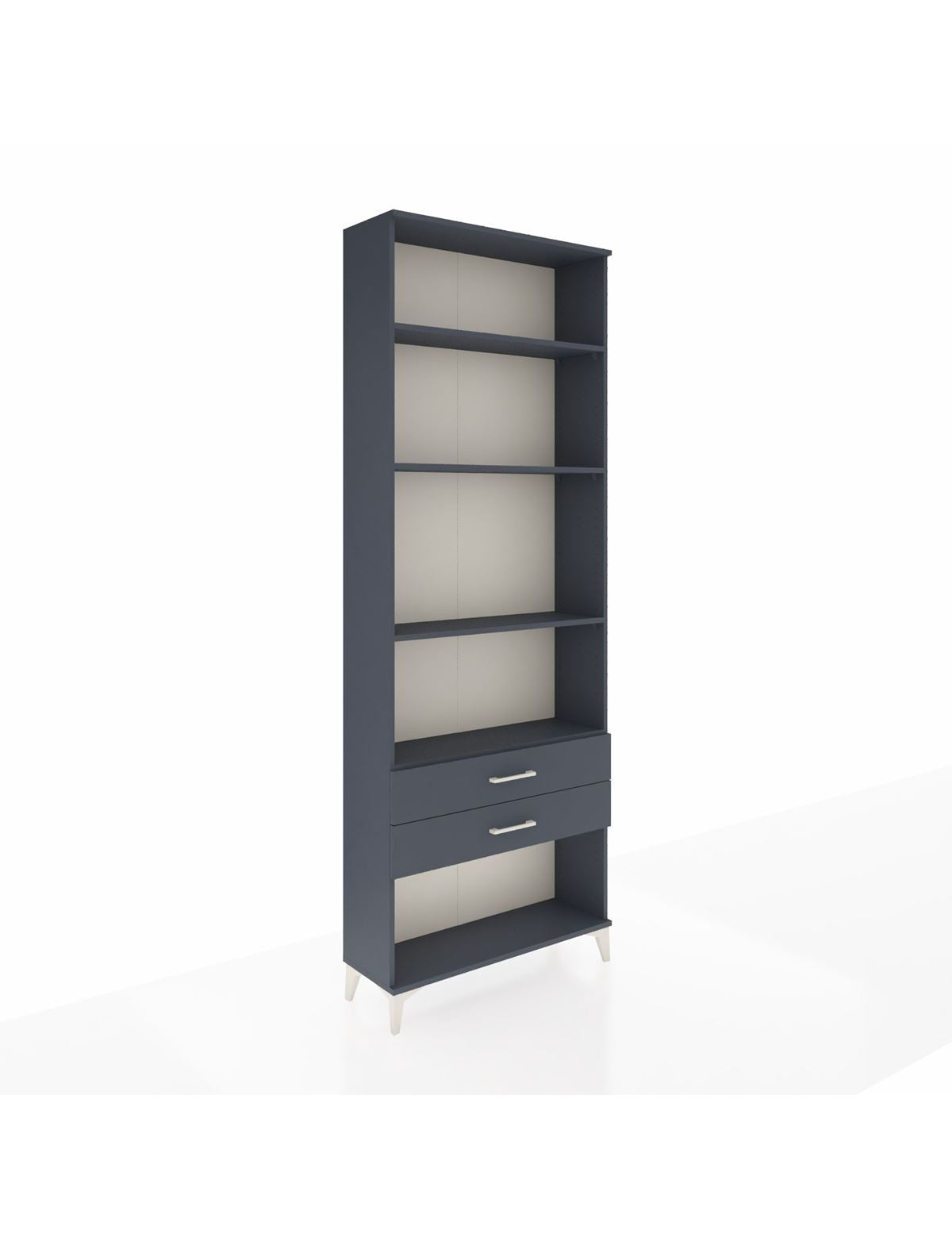 Arges Dolap 4 Raflı 2 Çekmeceli 88x30x243 - S33M282V5A