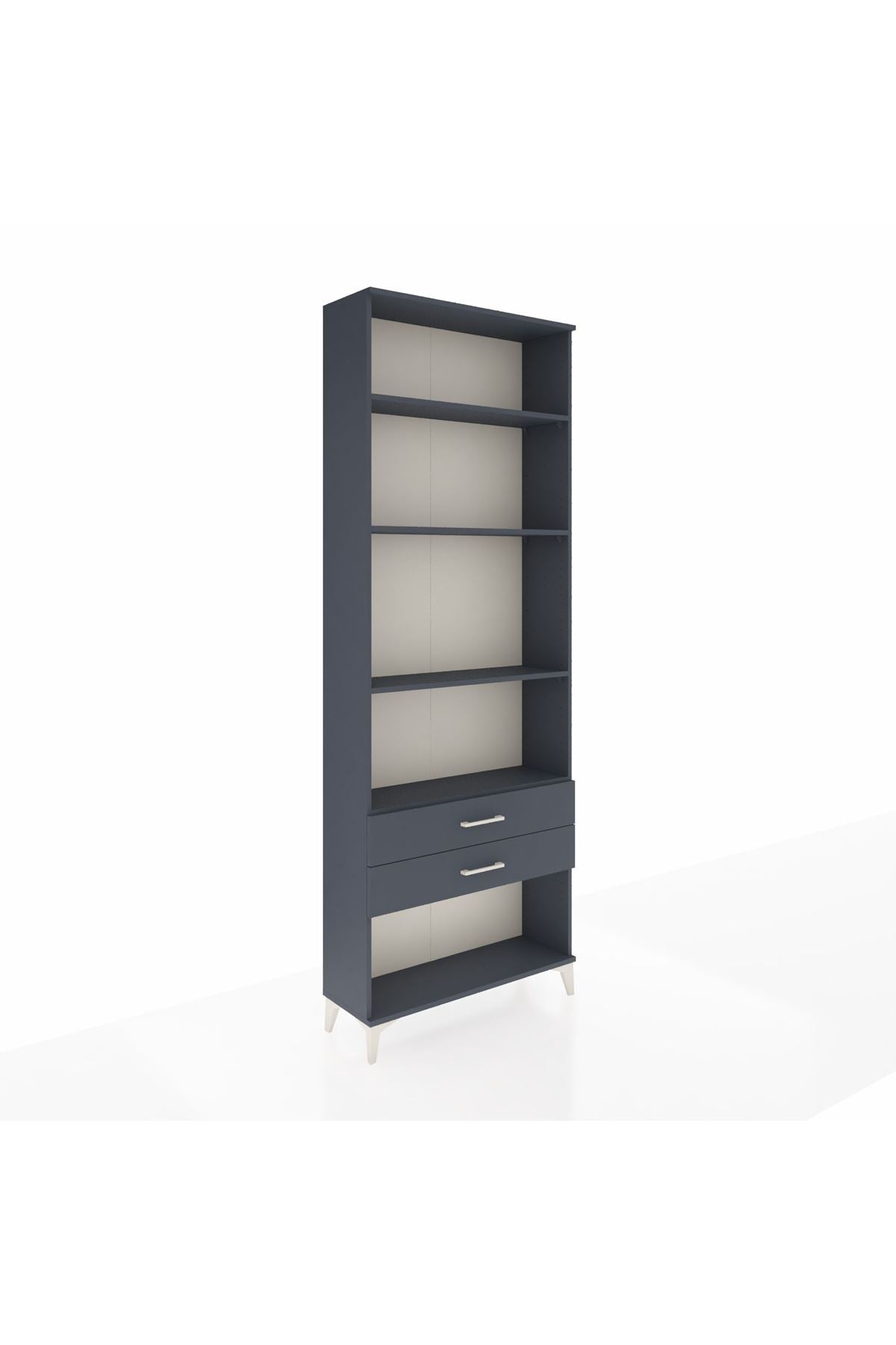 Arges Dolap 4 Raflı 2 Çekmeceli 88x30x243 - S33M282V5A