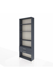 Arges Dolap 4 Raflı 2 Çekmeceli 88x30x243 - S33M282V5A