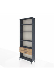 Arges Dolap 4 Raflı 2 Çekmeceli 88x30x243 - S33M282V6A
