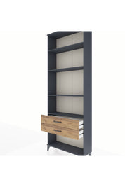 Arges Dolap 4 Raflı 2 Çekmeceli 88x30x243 - S33M282V6A