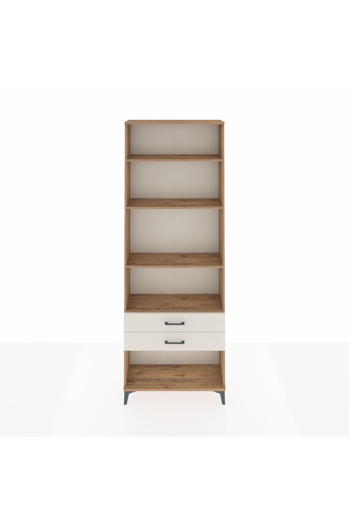 Arges Dolap 4 Raflı 2 Çekmeceli 88x30x243 - S33M282V7A