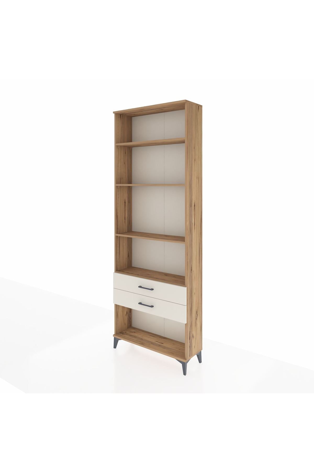 Arges Dolap 4 Raflı 2 Çekmeceli 88x30x243 - S33M282V7A