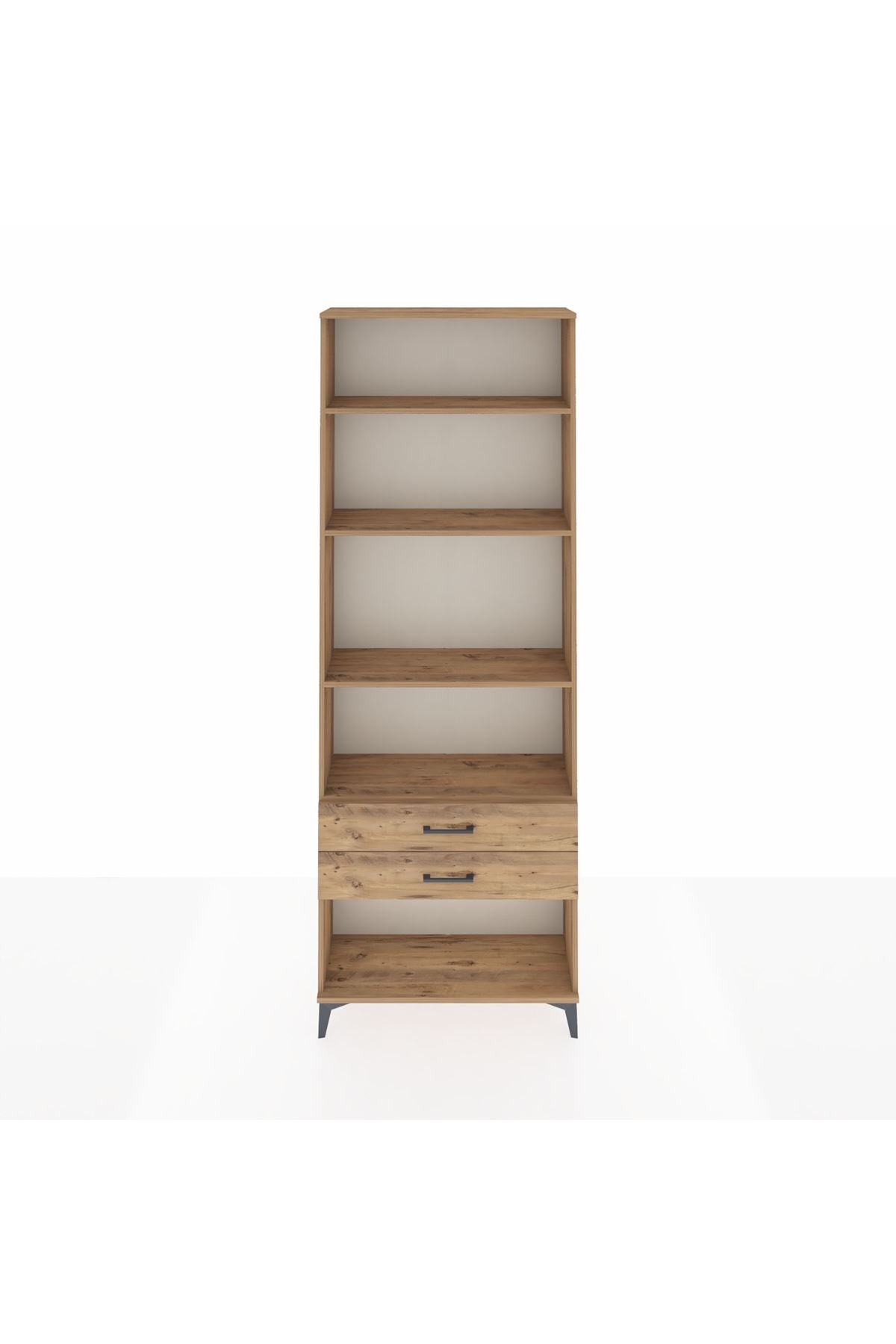 Arges Dolap 4 Raflı 2 Çekmeceli 88x30x243 - S33M282V9A