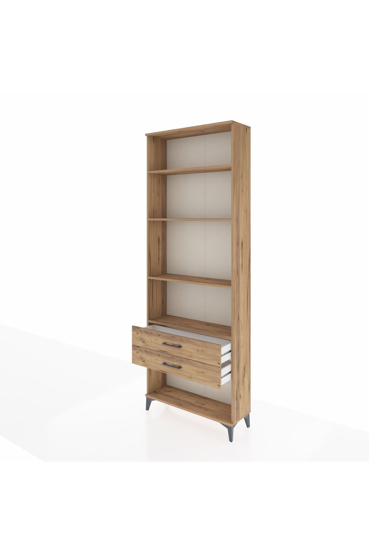 Arges Dolap 4 Raflı 2 Çekmeceli 88x30x243 - S33M282V9A