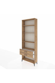 Arges Dolap 4 Raflı 2 Çekmeceli 88x30x243 - S33M282V9A