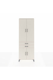 Arges Dolap 5 Raflı 2 Çekmeceli 4 Kapaklı 88x30x243 - S33M283V1A