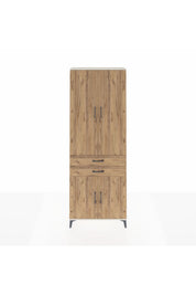 Arges Dolap 5 Raflı 2 Çekmeceli 4 Kapaklı 88x30x243 - S33M283V3A