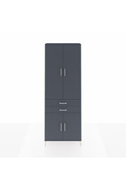 Arges Dolap 5 Raflı 2 Çekmeceli 4 Kapaklı 88x30x243 - S33M283V5A