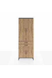 Arges Dolap 5 Raflı 2 Çekmeceli 4 Kapaklı 88x30x243 - S33M283V6A