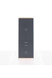 Arges Dolap 5 Raflı 2 Çekmeceli 4 Kapaklı 88x30x243 - S33M283V8A
