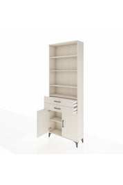 Arges Dolap 5 Raflı 2 Çekmeceli 2 Kapaklı 88x30x243 - S33M284V1A