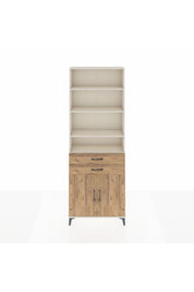 Arges Dolap 5 Raflı 2 Çekmeceli 2 Kapaklı 88x30x243 - S33M284V3A