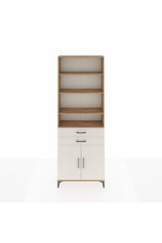 Arges Dolap 5 Raflı 2 Çekmeceli 2 Kapaklı 88x30x243 - S33M284V7A