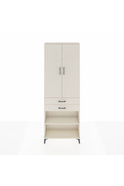 Arges Dolap 5 Raflı 2 Çekmeceli 2 Kapaklı 88x30x243 - S33M285V1A