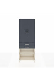 Arges Dolap 5 Raflı 2 Çekmeceli 2 Kapaklı 88x30x243 - S33M285V2A