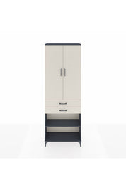 Arges Dolap 5 Raflı 2 Çekmeceli 2 Kapaklı 88x30x243 - S33M285V4A