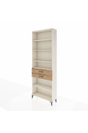 Arges Dolap 5 Raflı 2 Çekmeceli 88x30x243 - S33M286V3A