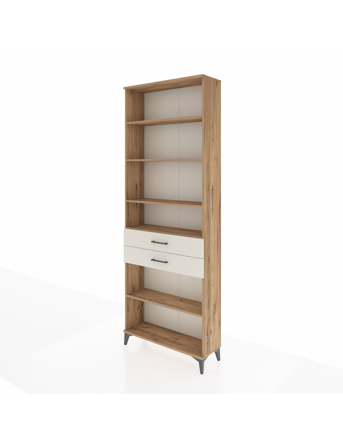 Arges Dolap 5 Raflı 2 Çekmeceli 88x30x243 - S33M286V7A