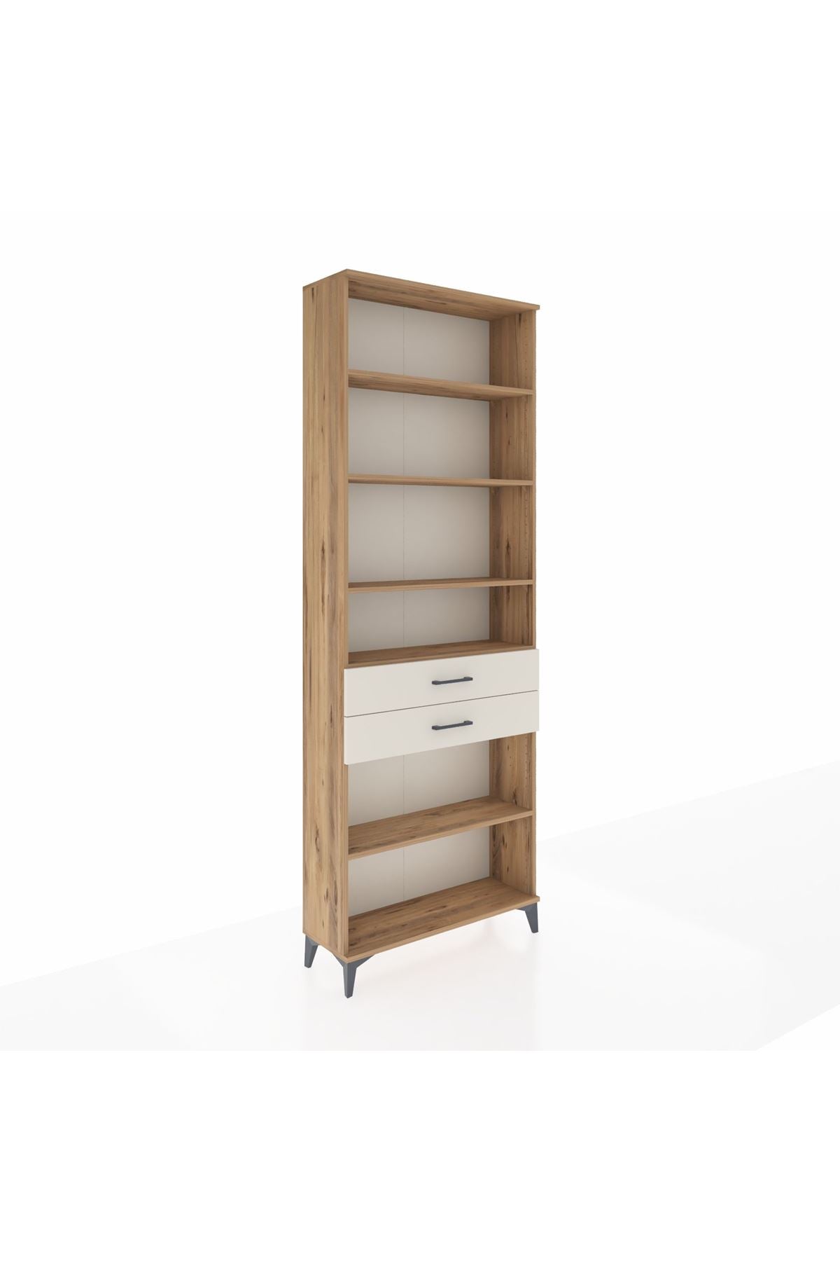 Arges Dolap 5 Raflı 2 Çekmeceli 88x30x243 - S33M286V7A