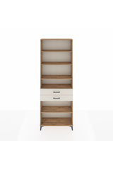 Arges Dolap 5 Raflı 2 Çekmeceli 88x30x243