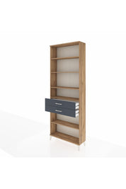 Arges Dolap 5 Raflı 2 Çekmeceli 88x30x243 - S33M286V8A