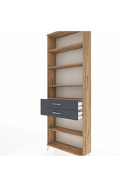 Arges Dolap 5 Raflı 2 Çekmeceli 88x30x243 - S33M286V8A