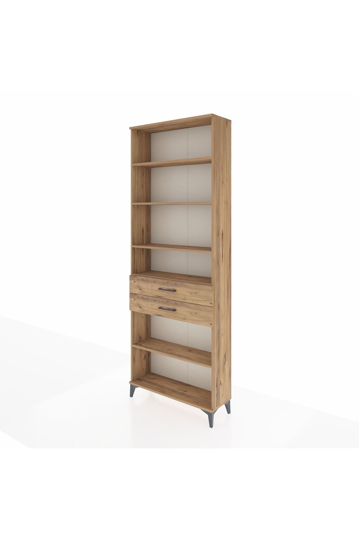 Arges Dolap 5 Raflı 2 Çekmeceli 88x30x243 - S33M286V9A