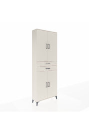 Arges Dolap 4 Raflı 2 Çekmeceli 4 Kapaklı 88x30x243 - S33M287V1A