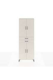 Arges Dolap 4 Raflı 2 Çekmeceli 4 Kapaklı 88x30x243 - S33M287V1A