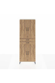 Arges Dolap 4 Raflı 2 Çekmeceli 4 Kapaklı 88x30x243 - S33M287V3A