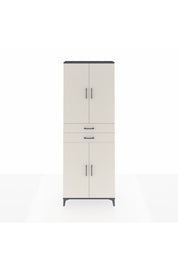 Arges Dolap 4 Raflı 2 Çekmeceli 4 Kapaklı 88x30x243 - S33M287V4A
