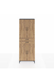 Arges Dolap 4 Raflı 2 Çekmeceli 4 Kapaklı 88x30x243 - S33M287V6A