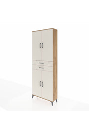 Arges Dolap 4 Raflı 2 Çekmeceli 4 Kapaklı 88x30x243 - S33M287V7A