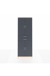 Arges Dolap 4 Raflı 2 Çekmeceli 4 Kapaklı 88x30x243 - S33M287V8A