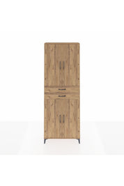 Arges Dolap 4 Raflı 2 Çekmeceli 4 Kapaklı 88x30x243 - S33M287V9A