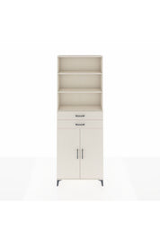 Arges Dolap 4 Raflı 2 Çekmeceli 2 Kapaklı 88x30x243 - S33M288V1A