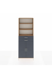 Arges Dolap 4 Raflı 2 Çekmeceli 2 Kapaklı 88x30x243 - S33M288V8A