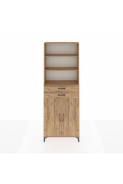Arges Dolap 4 Raflı 2 Çekmeceli 2 Kapaklı 88x30x243 - S33M288V9A