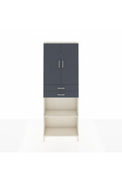 Arges Dolap 4 Raflı 2 Çekmeceli 2 Kapaklı 88x30x243 - S33M289V2A