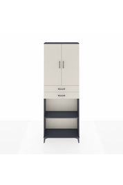 Arges Dolap 4 Raflı 2 Çekmeceli 2 Kapaklı 88x30x243 - S33M289V4A