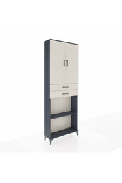 Arges Dolap 4 Raflı 2 Çekmeceli 2 Kapaklı 88x30x243 - S33M289V4A