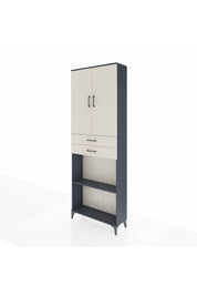 Arges Dolap 4 Raflı 2 Çekmeceli 2 Kapaklı 88x30x243 - S33M289V4A