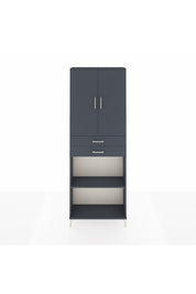 Arges Dolap 4 Raflı 2 Çekmeceli 2 Kapaklı 88x30x243 - S33M289V5A