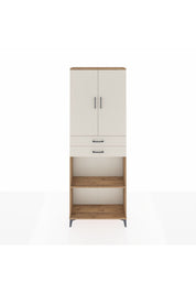 Arges Dolap 4 Raflı 2 Çekmeceli 2 Kapaklı 88x30x243 - S33M289V7A